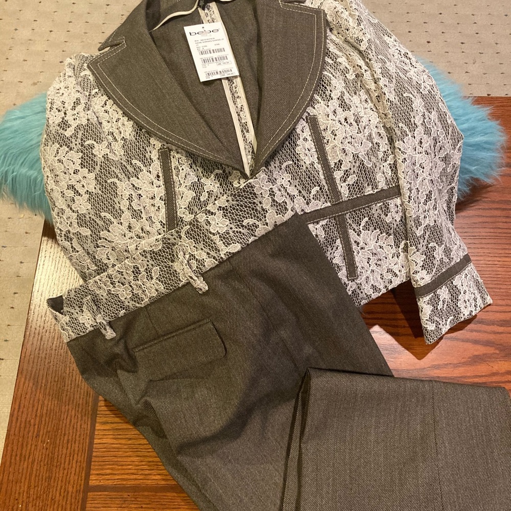 Bebe smoking jacket (w/pants separate)